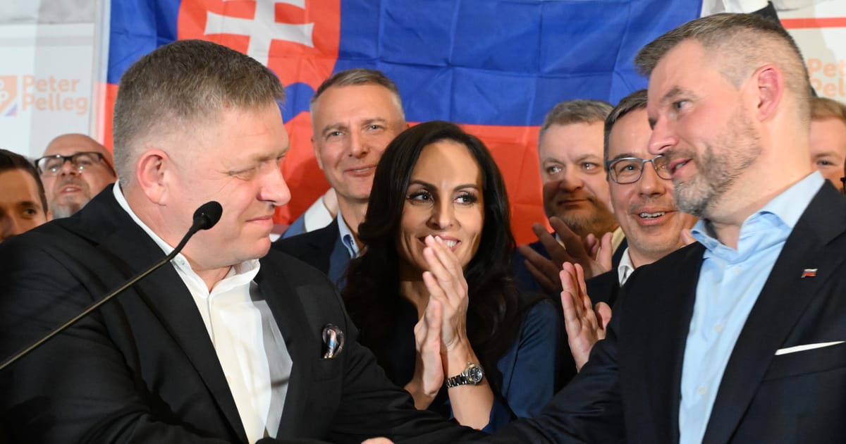 Kritik: Česká vláda.  „Nejsem moc spokojený“ s Pellegriniho výhrou na Slovensku