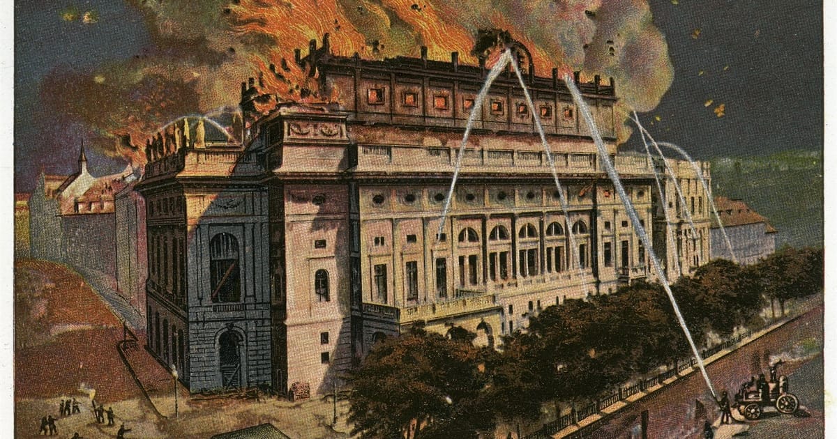 The National Theatre fire of 12 August 1881 | Radio Prague International