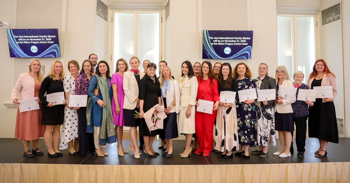 Friendship, culture and giving back: Diplomats raise CZK 1.3 million for Czech causes