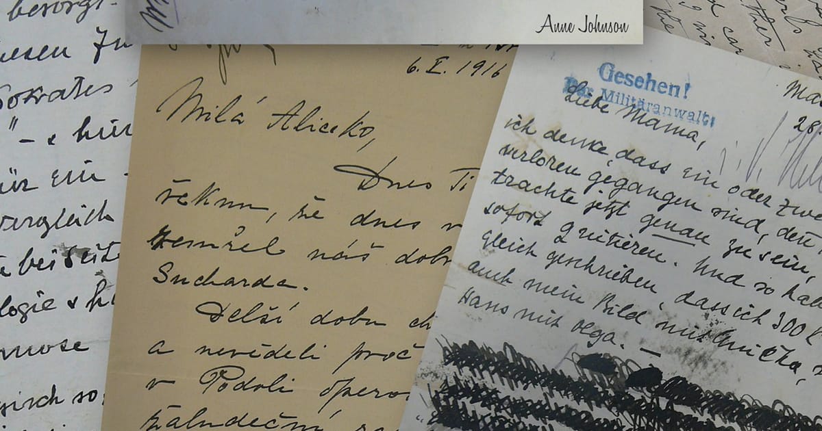 Letters bring to life prison experience of Alice Masaryk facing ...