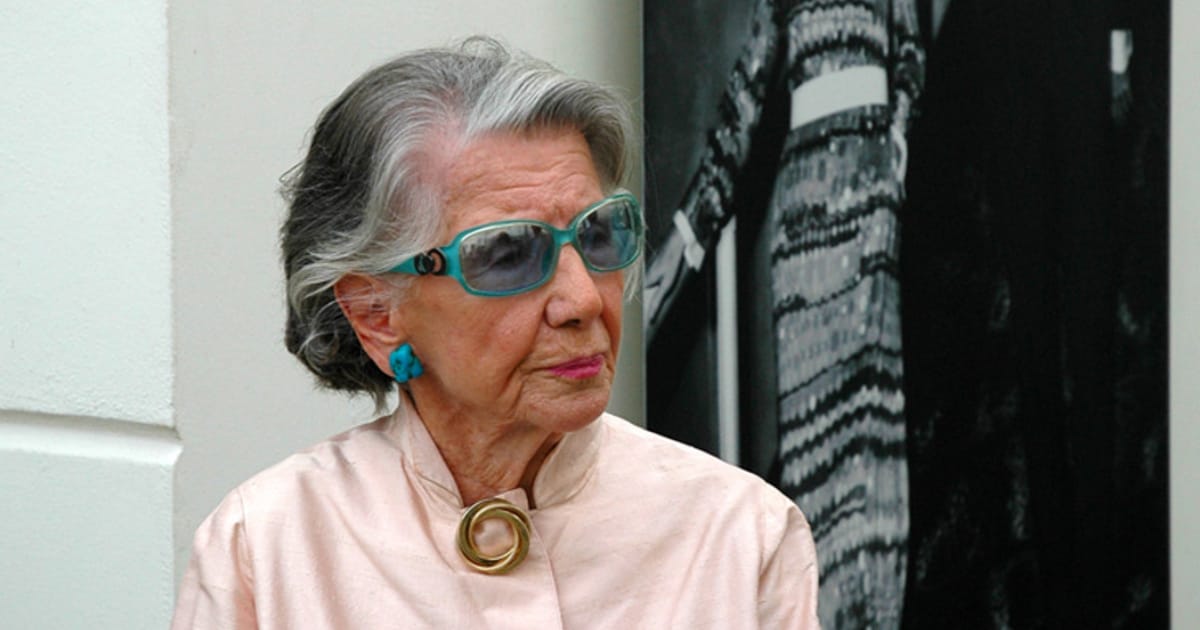 Ve věku 102 let umírá sběratelka umění a mecenáška Meda Mládková