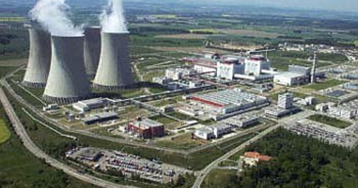 Czech Republic plays for high stakes in Temelín nuclear power plant ...