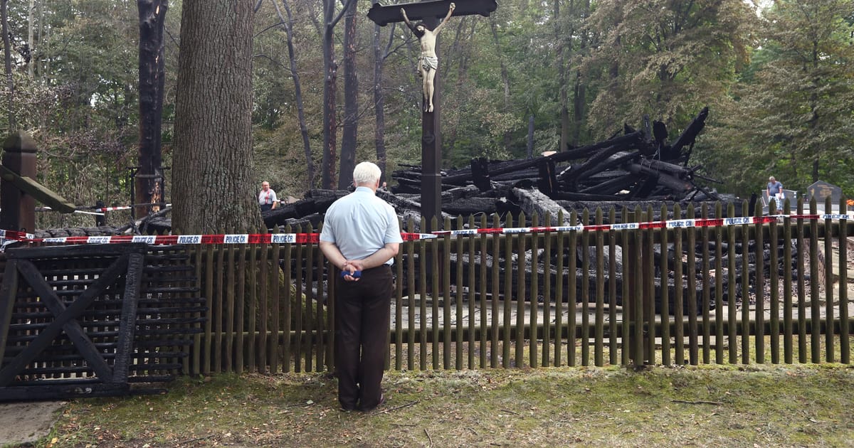 Public in shock over destruction of rare 16th century wooden church