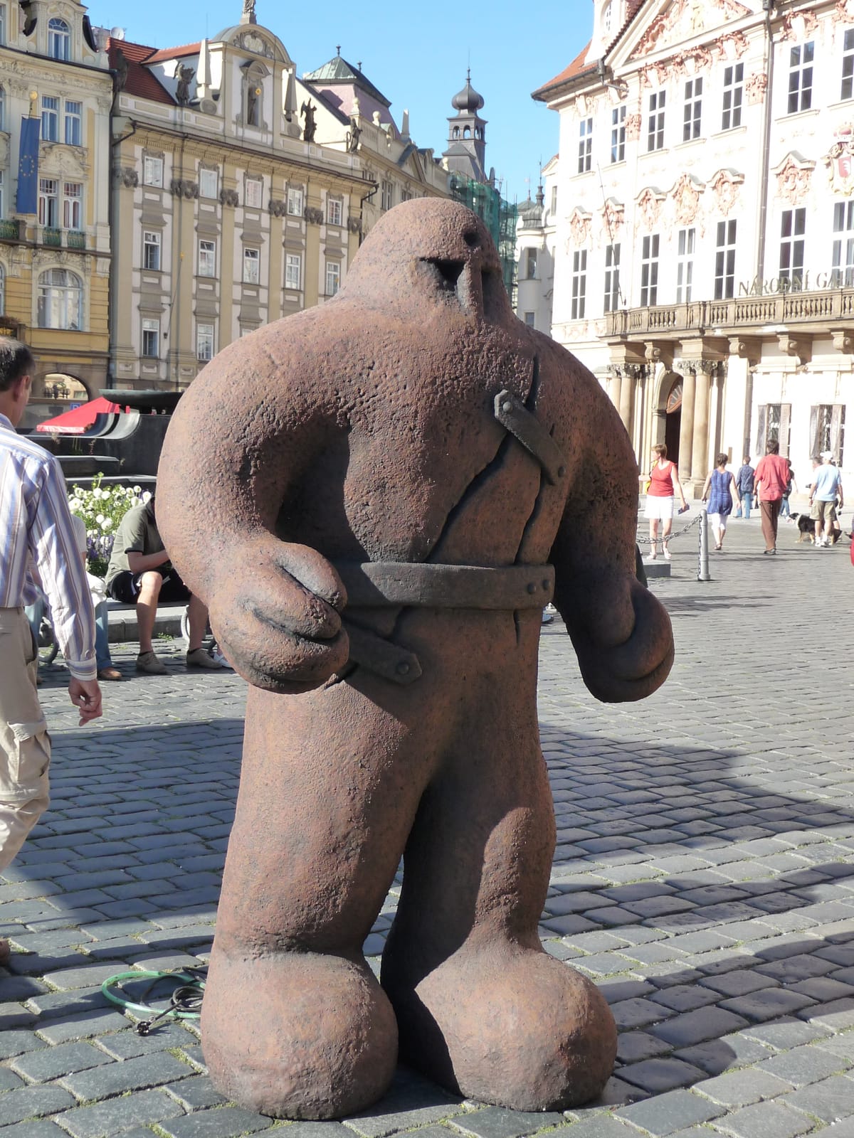 Battle over ownership rights sends Prague Golem into hiding | Radio Prague  International