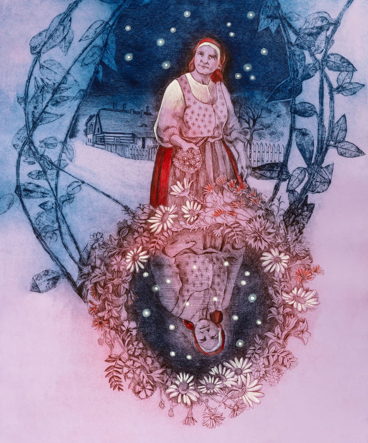 M la Furstov s Illustrations For Babi ka Released On Stamps Radio m-la-furstov-s-illustrations-for-babi-ka-released-on-stamps-radio