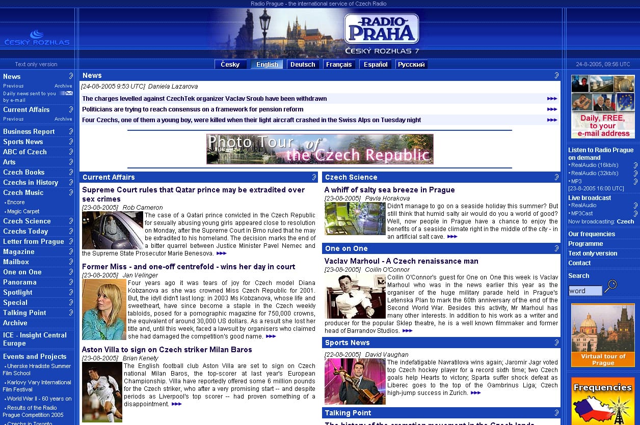 Radio Prague's Monthly Quiz | Radio Prague International