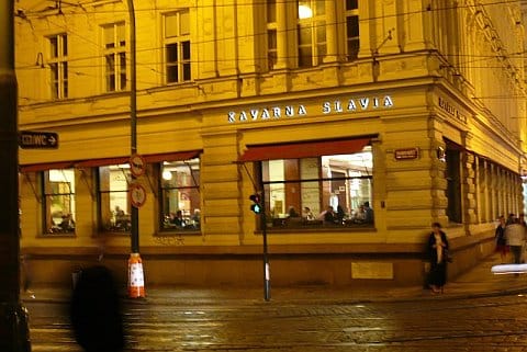 A Prague institution - the famous Café Slavia | Radio Prague