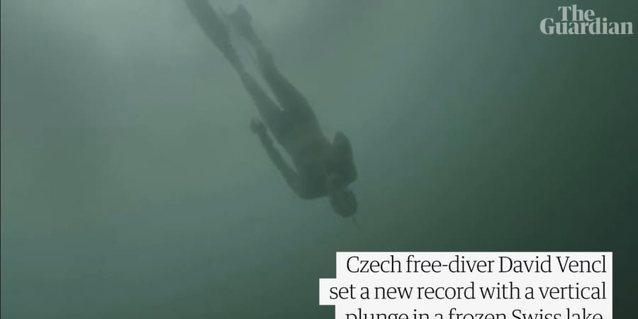"I'm used to pain": Freediving record breaker Vencl opens up | Radio Prague International - Vimarsana News