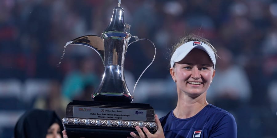 Krejčíková scores major career success with Dubai title