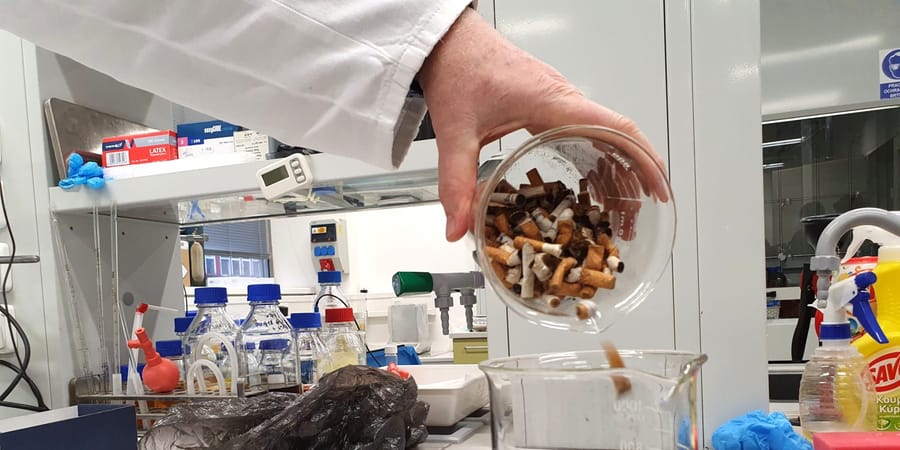 Cigarette butts could help clean water from birth control hormones - Vimarsana News